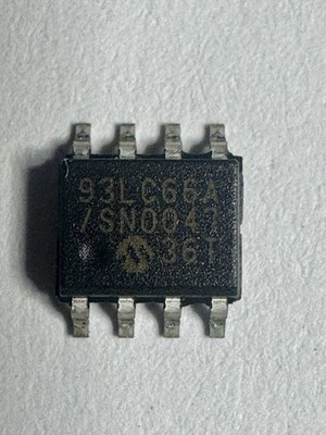 Lot of 382 Microchip 93LC66A Serial EEPROM Memory ICs SOIC-8. NOS
