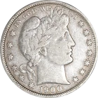 1900-P Barber Half Dollar