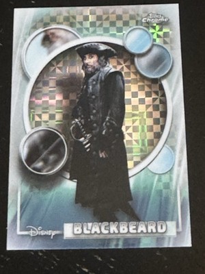 2026 Topps Chrome Disney Blackbeard Xfractor