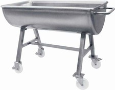 150 L Mengmulde Edelstahl Mulde Mischwanne Mengwanne Molle Mengtrog Liter NEU