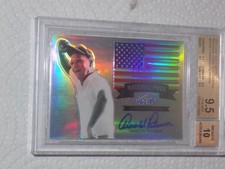 Arnold Palmer Beckett 9.5 2011 Leaf Metal National Pride Autograph 10 #AP1 11/25