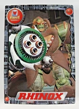 Rhinox #2 - Transformers: Beast Wars TCG card (1997, Takara, Japan) 002