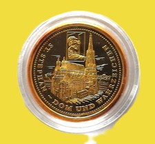 Silbermünzen Konvolut 999 Silber mit 24 Karat Goldveredelung PP - Wiener Motive