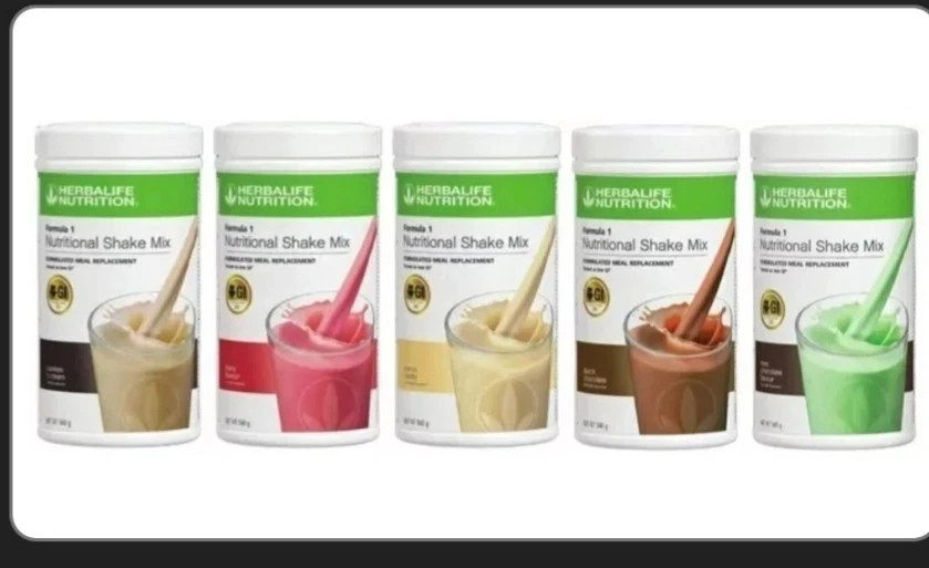 Herbalife F1 味選べる5本セット Herbalife Formula 1 - Meal Replacement (5 flavours) Shake - Exp