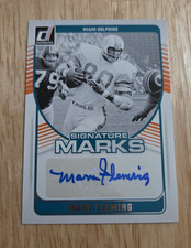 2024 Donruss MARV FLEMING Signature Marks Autograph #SMA-MFL Dolphins Auto