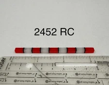 1/24 25 Red Clear Whelen 4500 Modular Ambulance Warning Lights EMS Fire