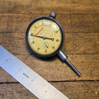 Starrett 25 441 PRECISION DIAL Machinist INDICATOR 1" Range 0.001" Grad 2" Face