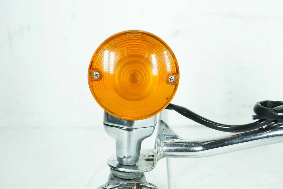 95 Harley Touring FLHR Road King OEM Indicadores de Seta Frontal Barra de Luz Auxiliar - Imagem 4 de 4