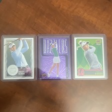 Upper Deck Golf 3 Card Lot Nelly Korda  