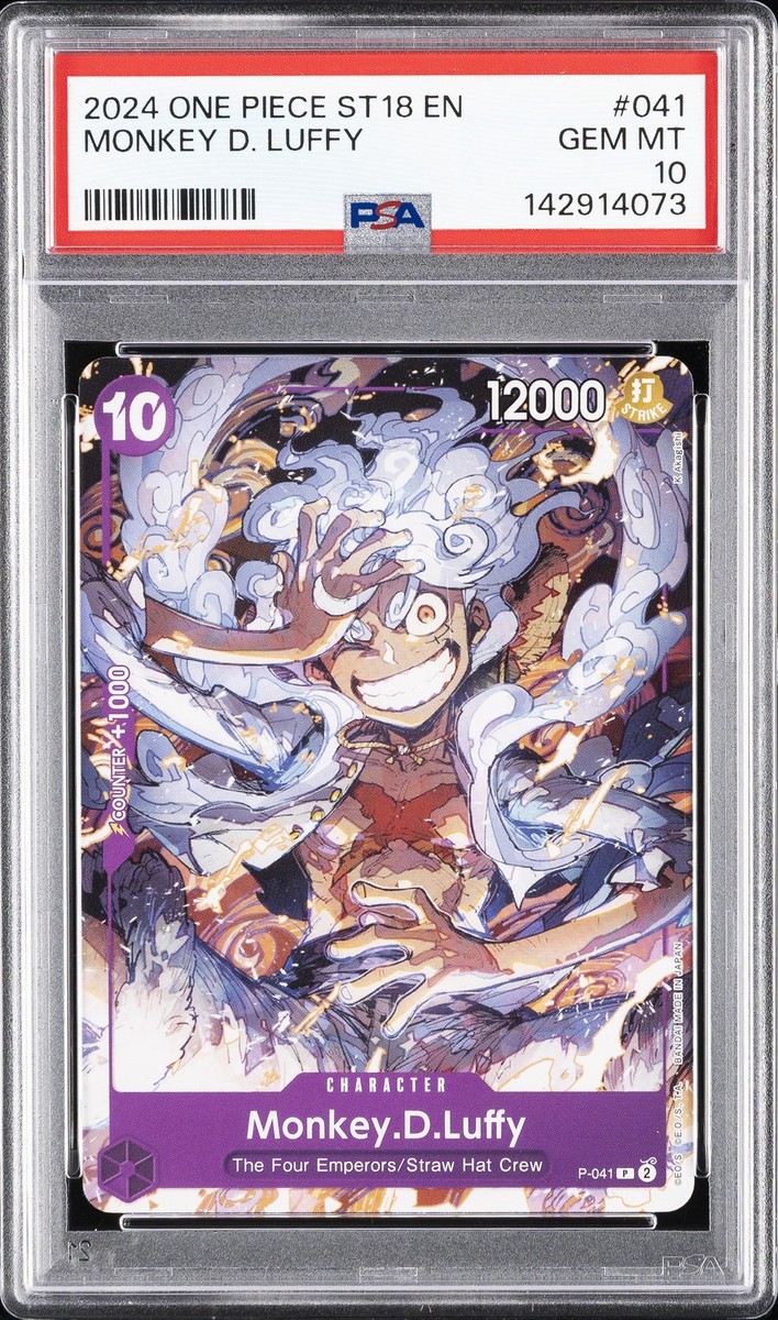 2024 ONE PIECE STARTER DECK ST18-PURPLE MONKEY D. LUFFY MONKEY D