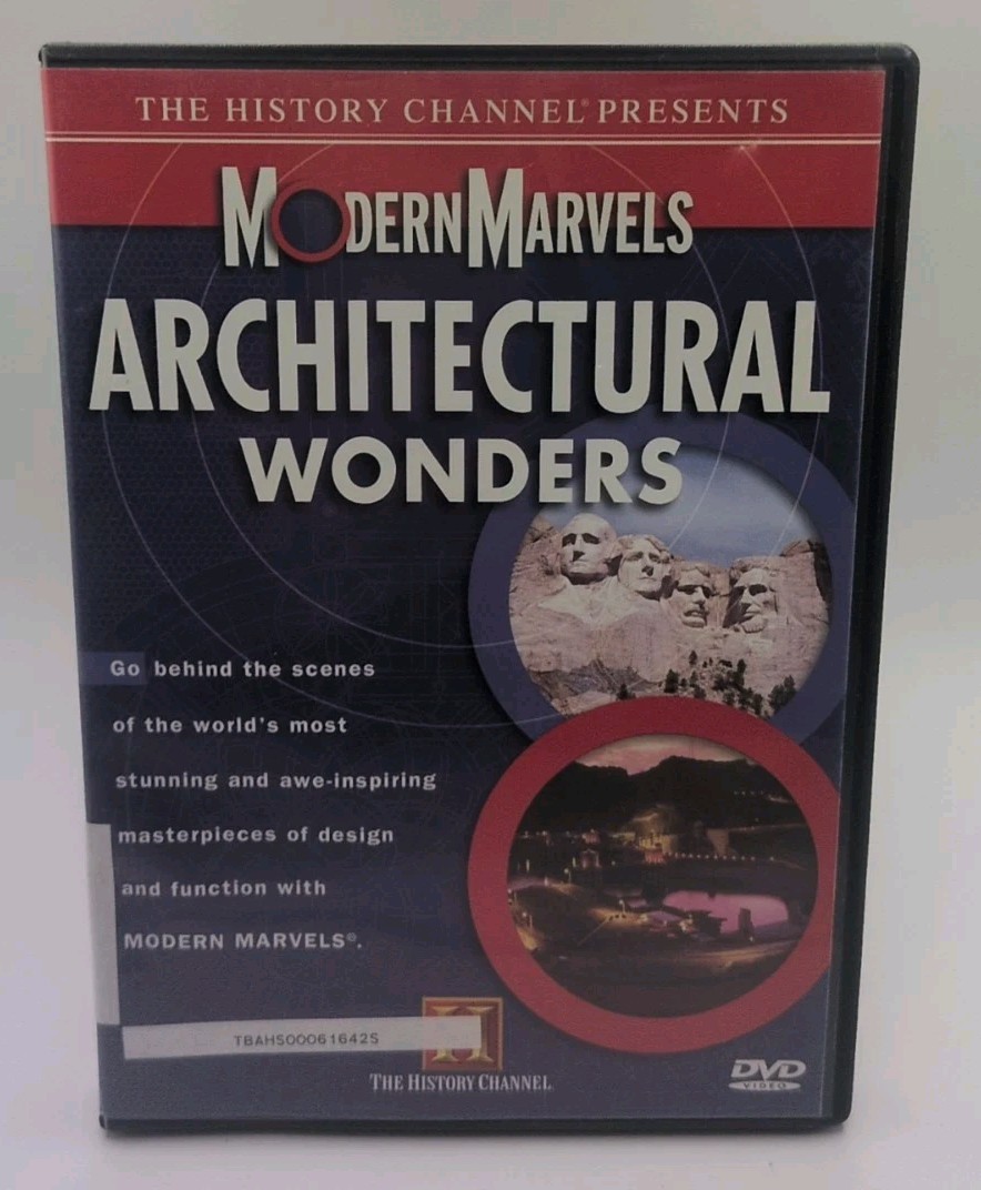Modern Marvels: Mount Rushmore & Hoover Dam (DVD, 2 discs) B497 | eBay
