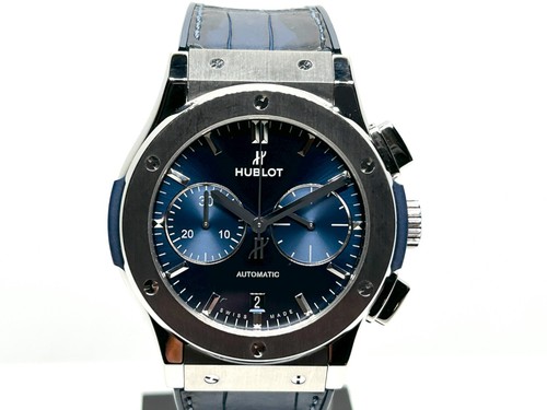 Hublot Classic Fusion Chronograph Chrono 45mm Titanium Chrono Blue 521NX7170LR