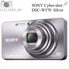 SONY Cyber-shot DSC-W570 Digital Camera 16.1MP 5x Optical Zoom Fast Shipping