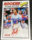 2026 Topps Series 1 Ryan Ritter Red Foil (RAW)