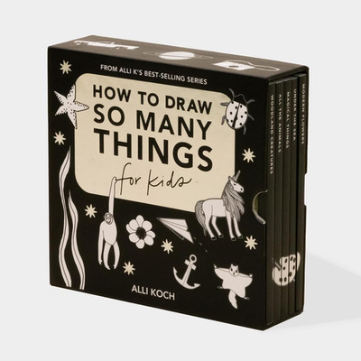 So Many Things: a Box Set of 5 How-To-Draw Books for Kids (Travel Activities Ser