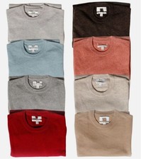 Marks Spencer Mens Extra Fine Lambswool Crew Neck Jumper