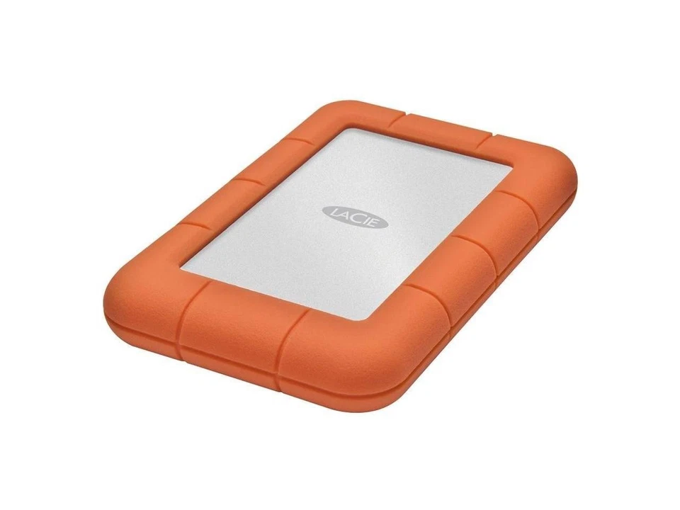 LaCie 2TB Rugged Mini External Hard Drive USB 3.0 Model LAC9000298 Orange - Image 4 of 4