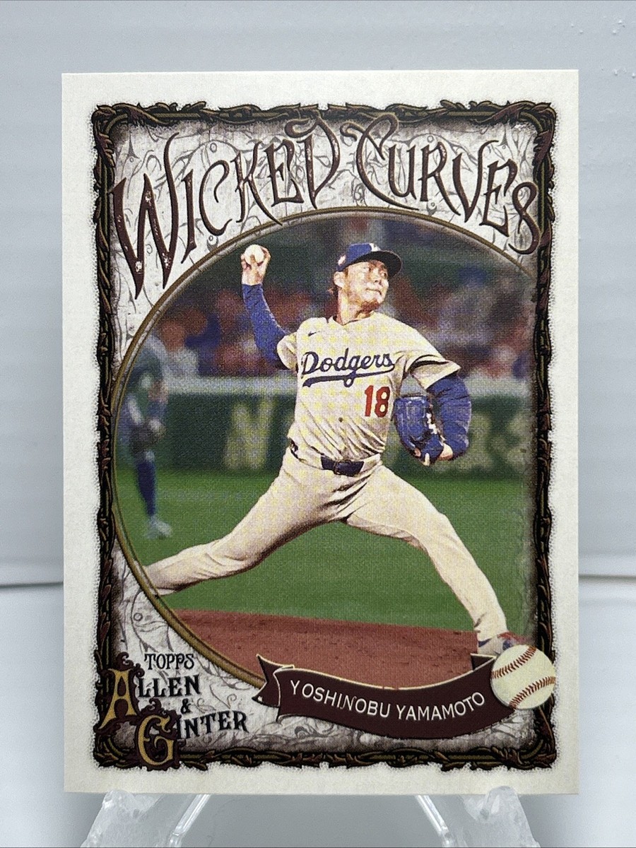 2025 Topps Allen & Ginter - Yoshinobu Yamamoto WC-11 Wicked Curves