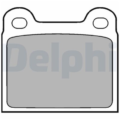 Satz Bremsbeläge Bremsklötze hinten für Opel Admiral A B Commodore C 24383834