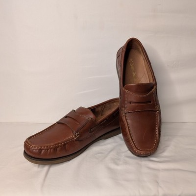 Samuel Windsor Men's Leather Penny Loafers, Size 9.5-Dress Shoes/Business Casual