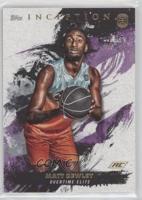 2021-22 Topps Inception OTE Overtime Elite Matt Bewley #16 3hd