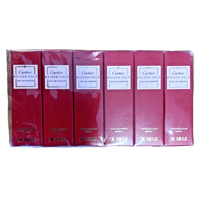 Cartier 12 Piece Baiser Vole Eau de Parfum Travel Spray Sample 2ml each