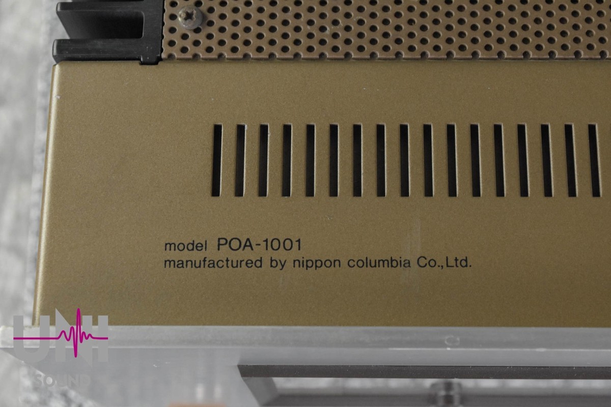 DENON POA-1001 Power Amplifier in Good Condition | eBay