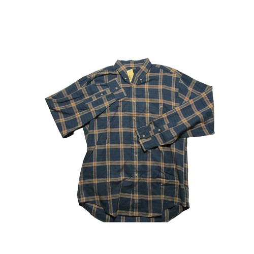 Vintage 1990'S Eddie Bauer short-sleeved cotton shirt size M men's