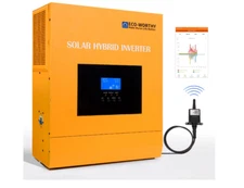 ECO-WORTHY 5000W Solar Hybrid Inverter with Remote Monitoring, 48VDC-120VAC