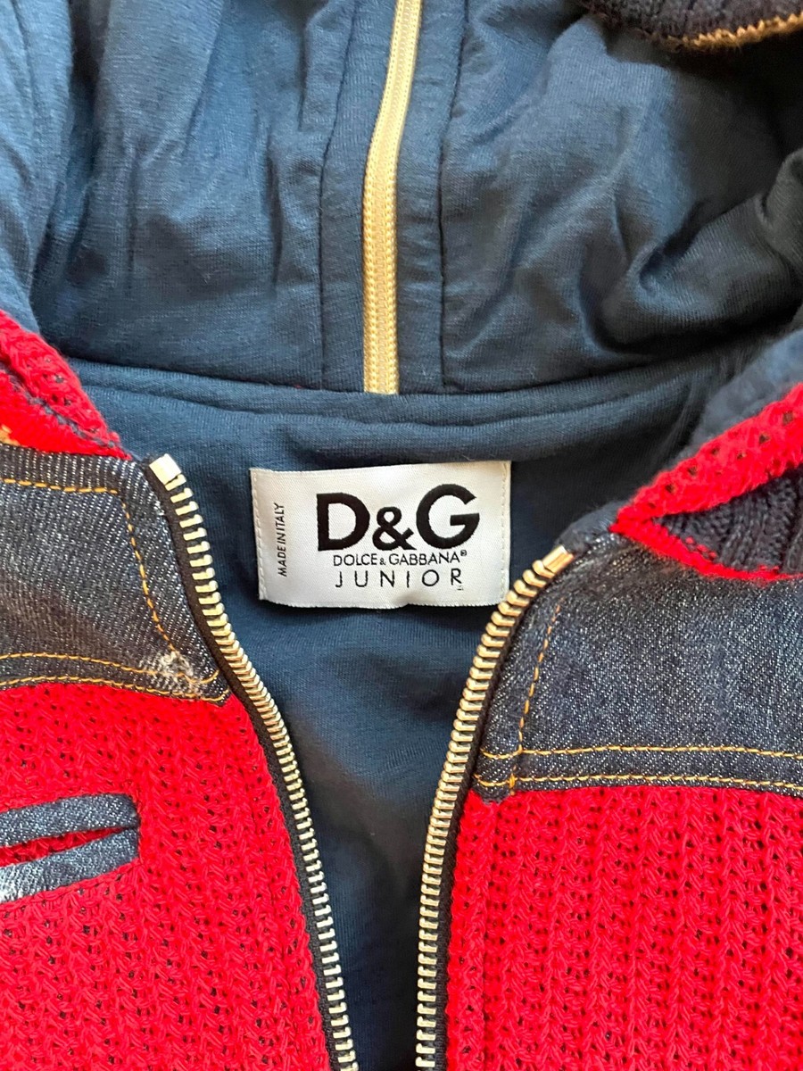 D&G Junior Jacket Hoodie - Size Kids EU 128 (8-9 yrs) | eBay
