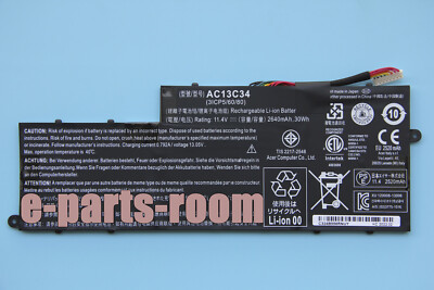 New Genuine AC13C34 Battery for Acer Aspire V5-122P V5-132 V5-132P