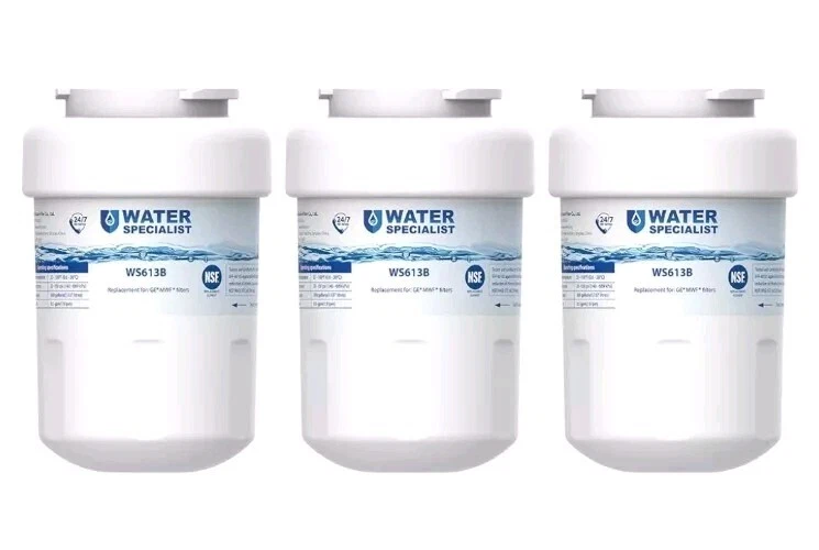 Lot 3- Waterspecialist MWF Refrigerator Water Filter WS613B Replacement GE Smart
Opens in a new wind