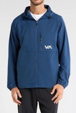 RVCA Kevin Jacket Hooded Water Repellent Full...