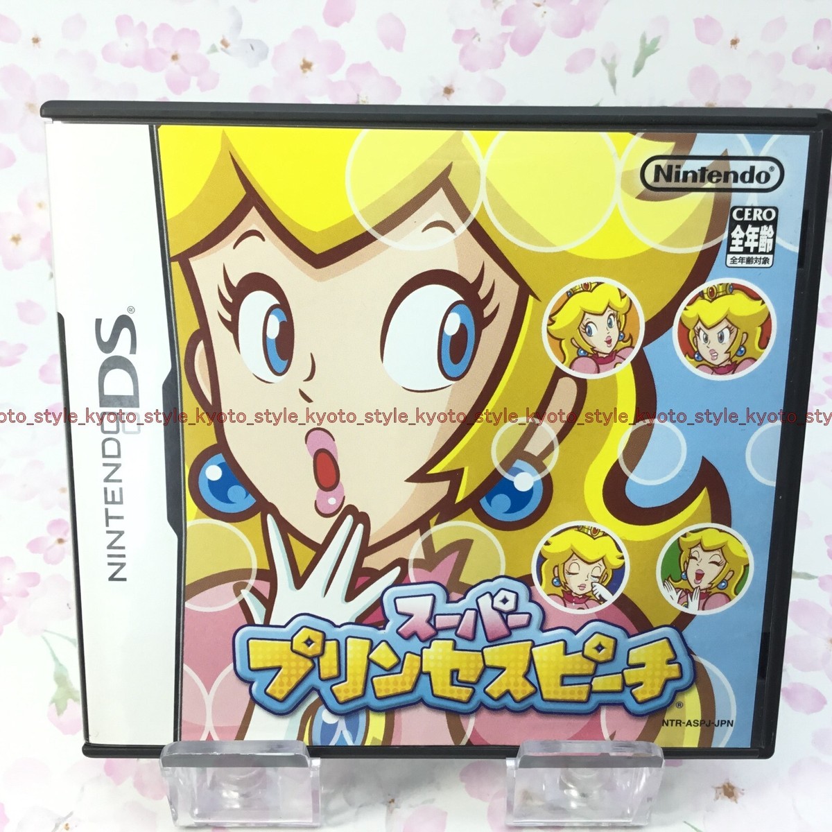 USED Nintendo DS Super Princess Peach game soft 12465 JAPAN IMPORT