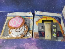 2 Felt Role Play Postal Mail Carrier Tools Oven PreK Pretend Play Educational