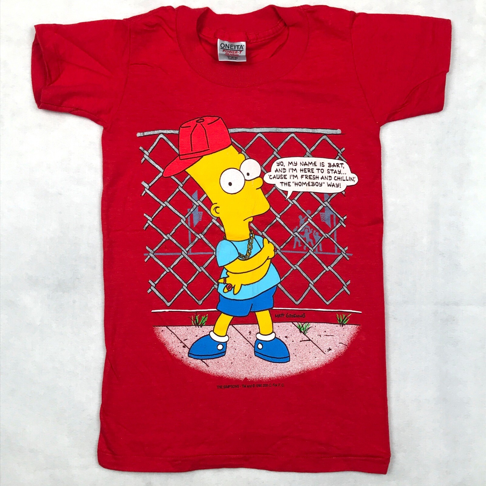 red bart simpson shirt
