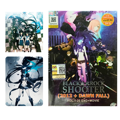 Black Rock Shooter (2012+Dawn fall) VOL. 1 - 20 END + movie DVD Anime ENG sub