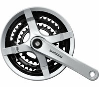 Shimano Tourney FC-TY501 Kettenradgarnitur Kurbel 28-38-48 ZäHne 170Mm Silber