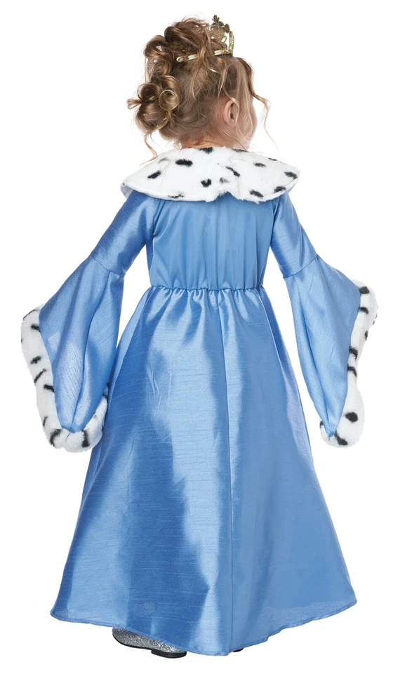 Disfraz de princesa realeza pequeña reina para niñas pequeñas Foto 4 de 4