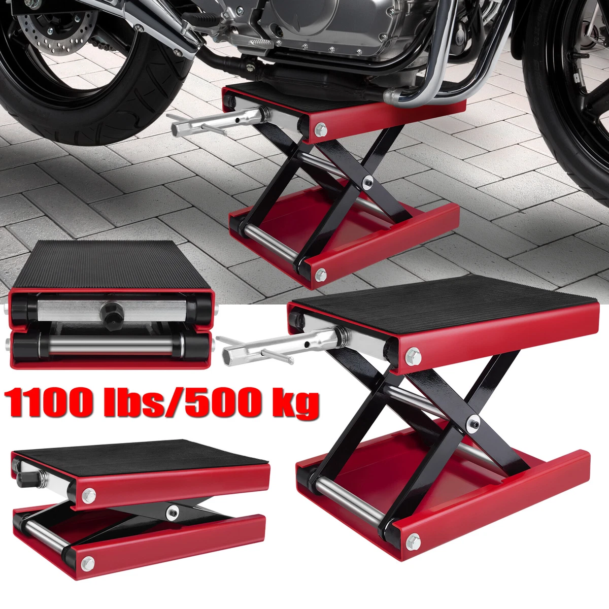 Motorcycle table clearance