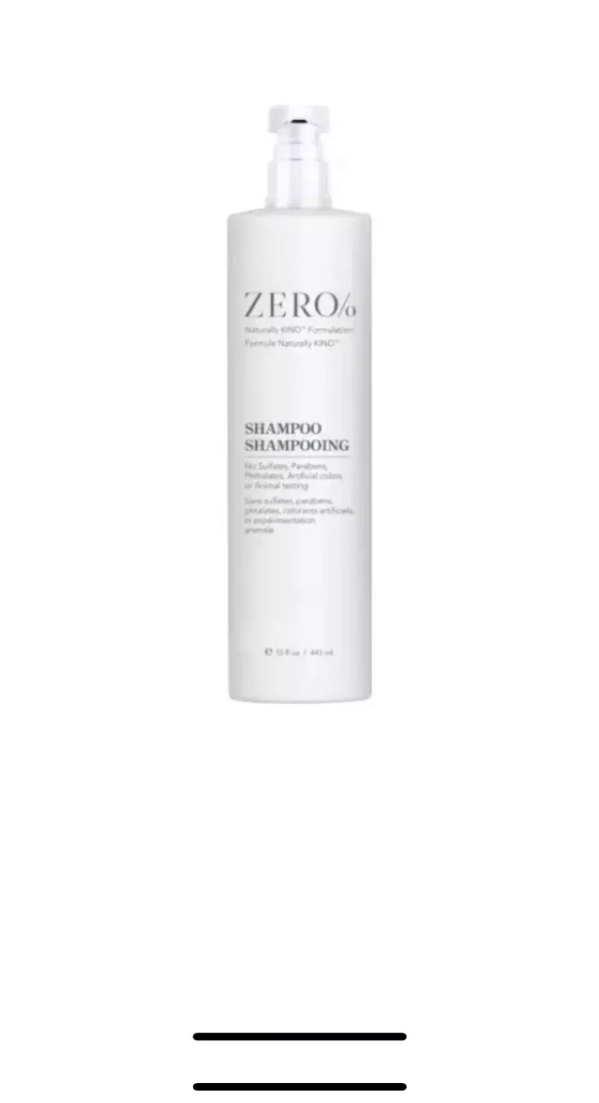 Champú y acondicionador Zero% by Gilchrist & Soames 15 oz nuevo