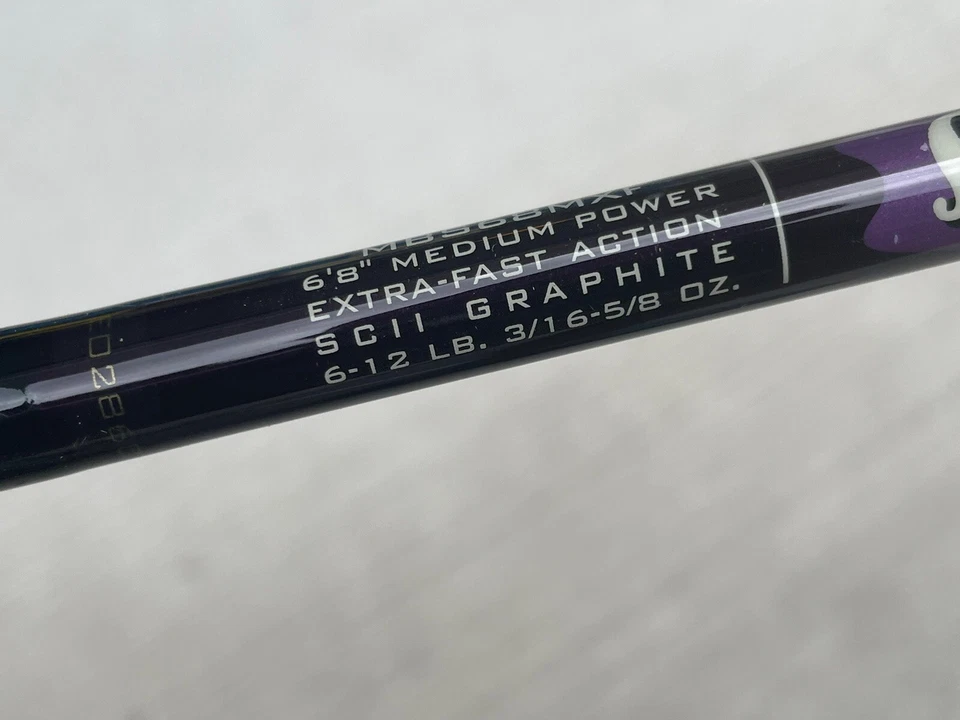 🔥 St. Croix • Mojo Bass Spinning Rod • Wacky Style • 6.8” Med Power • MBS68MXF - Image 3 of 4