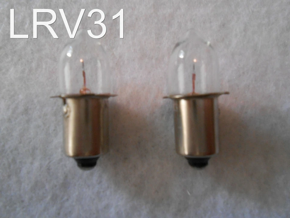 (2) Bombillas linterna linterna 6 VOLTIOS / 4 CELDAS D - 4,8 V VOLTIOS / 0,75 A Foto 1 de 1