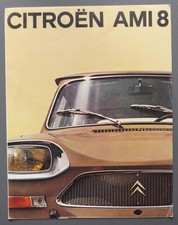 Folleto Citroen AMI 8 de 1970