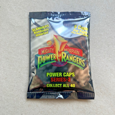 Power Rangers Serie 2 (1995) Caps Booster Mighty Morphin Pogs Slammers Milkcaps