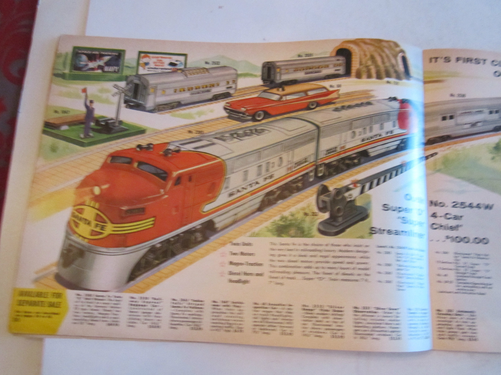 1960 LIONEL TRAIN CATALOG COLLECTIBLE BOX C eBay
