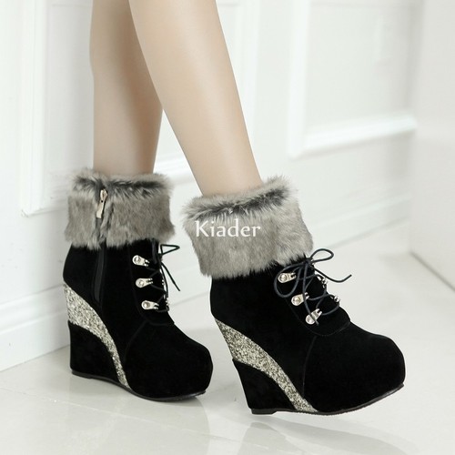 Cute Womens Formal Ankle Boots Winter 