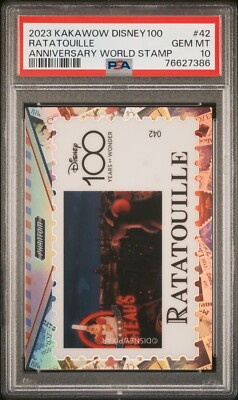 2023 Kakawow Disney 100 #42 Ratatouille Silver Anniversary World