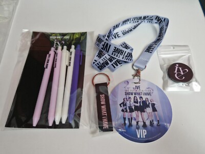 IVE THE 1ST WORLD TOUR 'SHOW WHAT I HAVE' London VIP Merchandise 2024