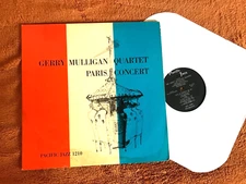 Gerry Mulligan Quartet Paris Concert World Pacific PJ 1210 original LP 1955 DG!